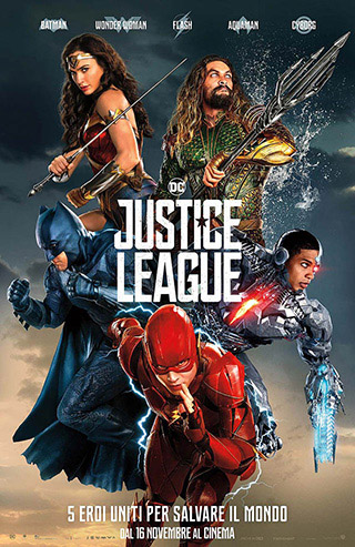 Poster del film "Justice League"