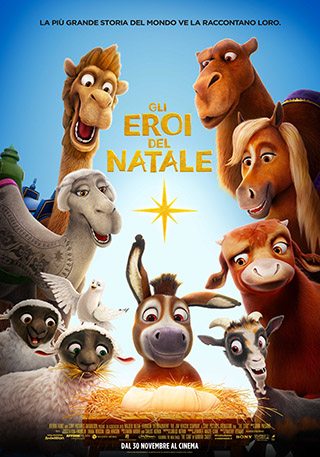 Locandina del film "Gli eroi del Natale"