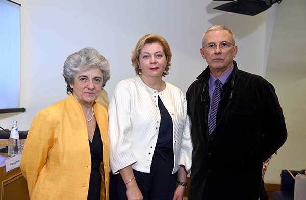 Caterina D'Amico, Natalia Opaleva e Pippo Zeffirelli