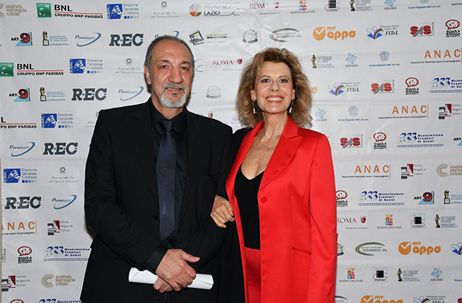 Enzo De Camillis e Daniela Poggi